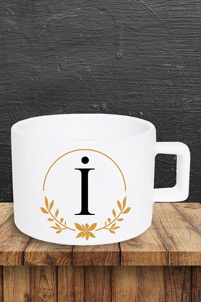 Bytwo Cup with Letter I - 214A