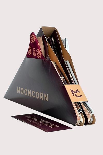 Mooncorn Συλλογή πολύχρωμων κασκόλ Harmony