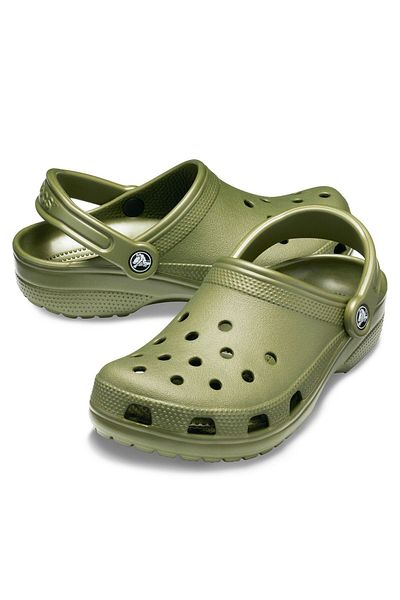 Crocs Класически чехли сандали във военно зелено