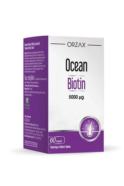 Ocean Orzax Ocean Biotin - 60 Capsules MFREYON01061