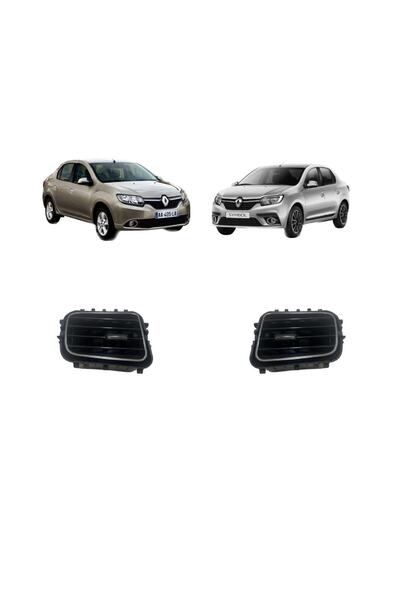 ARKIL Renault Symbol Joy 2013-2020 Orta Sağ-sol Takım Havalandırma Izgarası