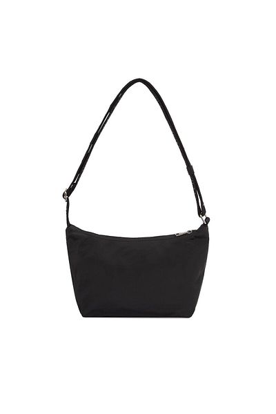 Calvin Klein Women's Logo Faux Leather Daily Use Black Shoulder Bag K60K611944-BEH