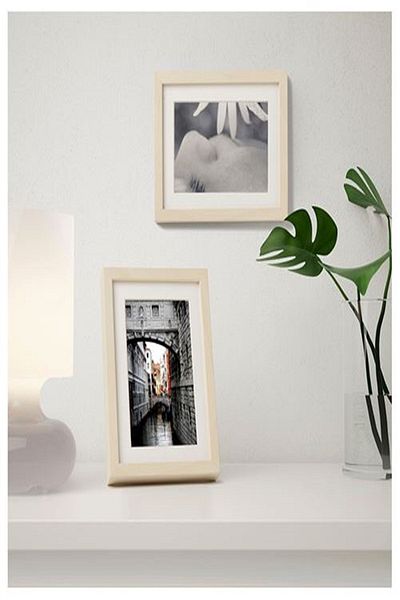 IKEA 13X18 cm Birch Frame 13X18 cm Home Decoration Hanging Frame Natural Edge