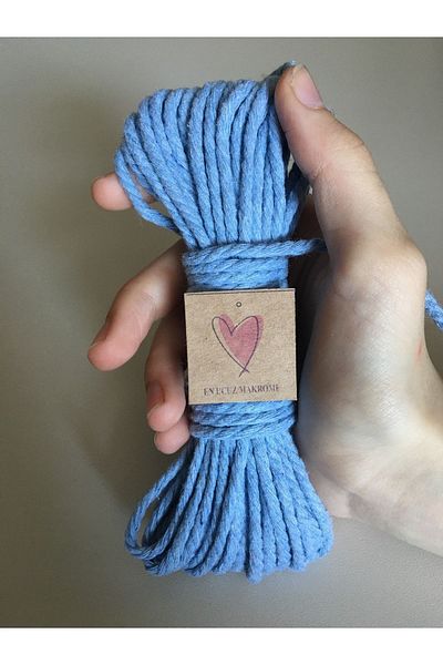 EN UCUZ MAKROME Macrame Thread (10 Meters) 3 Twist Cotton Crawling Thread