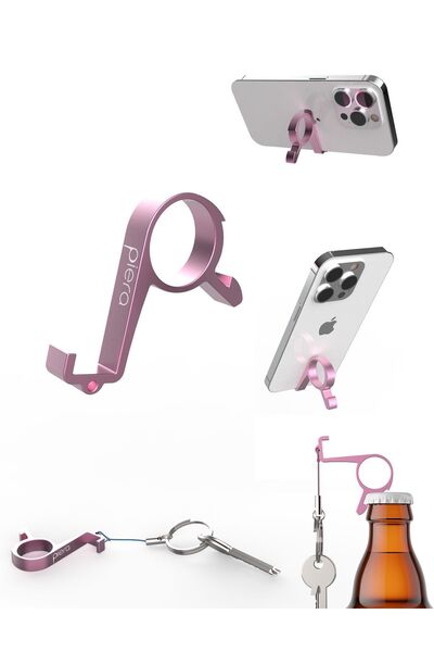 Piera Telefon Standı, Serçe Parmak Sendromu Ve El Ağrısı Önleyici. Masaüstü S...