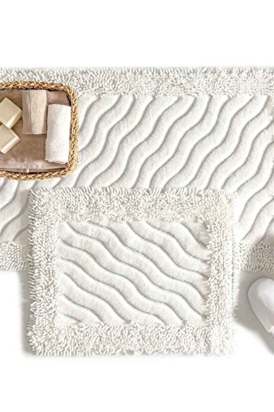 GenelTedarik سجادة حمام مدام كوكو مارلي إكرو من إم آند جي هوم - 60x100