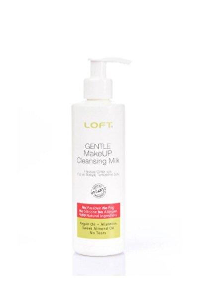 Loft 2in1 Hassas Ciltler Için Yüz Ve Makyaj Temizleme Sütü Yüz Nemlendirici