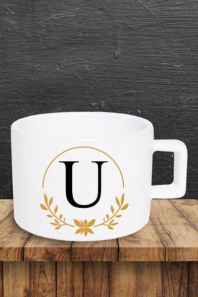 Bytwo Cup with Letter U - 224a