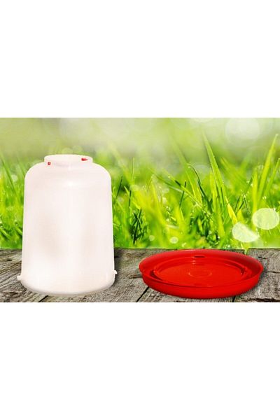 Doğalsan Tarım Drinking Bowl 12 Lt 1 Piece Chicken Drinker Bird Drinker Winged Animal Drinker Menage Quail Chick Drinker
