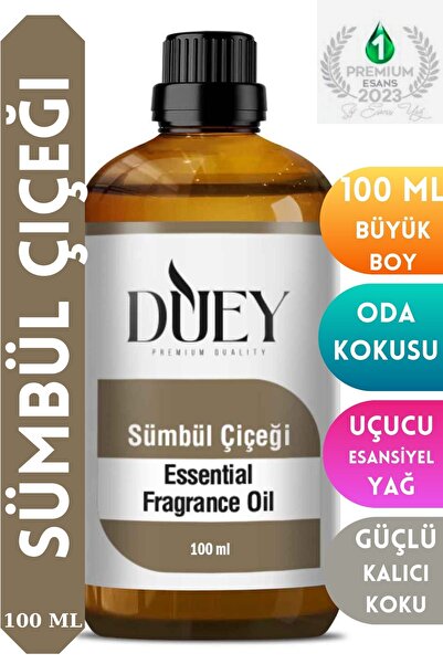 DUEY Sümbül Çiçeği Uçucu Yağ 100ML Buhurdanlık Yağı Difüzör Esansı Oda Kokusu...