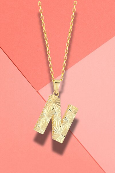 Güleryüz Kuyumculuk 14 Ayar Altın Harf A & Z Kolye Ucu (N)