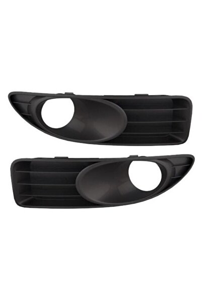 Genel Markalar Fiat Linea Siyah Sis Farı Kapağı Çerçevesi Sağ Sol Takımı 2009 Üzeri