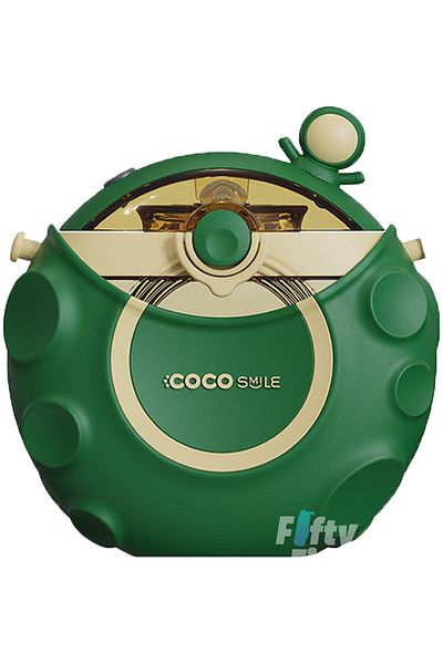 Vagonlife Cocosmile Special Boxed 630 ml Space Themed Tritan Water Bottle with Straw - Neck Strap - 3 Different Model F