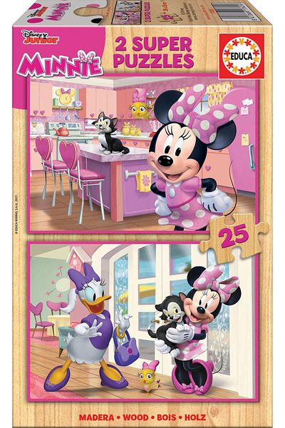 EDUCA 2x25 Minnie Happy Helpers, N/a