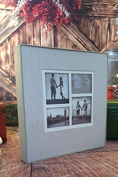 Aledo 20 de coli (40 de pagini) Album foto de lux cu model Koton, 31x32cm, cu...