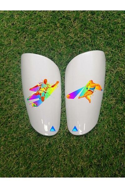 Gleamy girls Men's Football Player Figured Shin Guard - 04