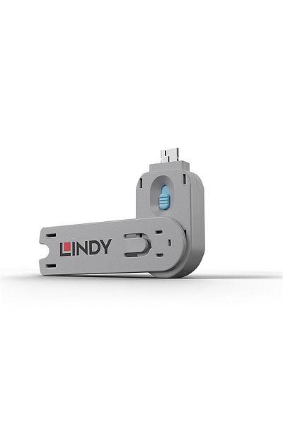 LİNDY Usb Type A Port Blocked Unlocking Switch, Blue Color
lin-40452&amp; Lin-40462
USB Type A Port Block