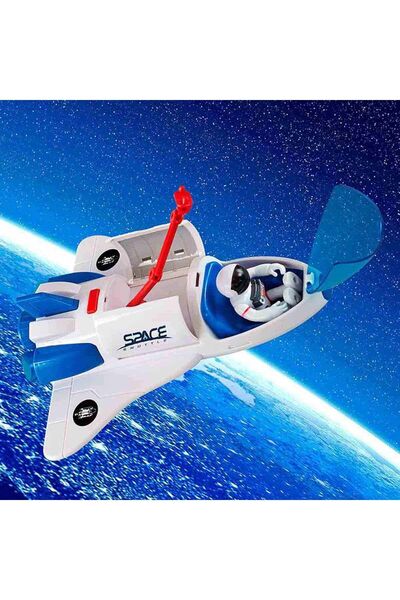Sunman Playmid Astro Venture Sesli Ve Işıklı Uzay Mekiği Beyaz