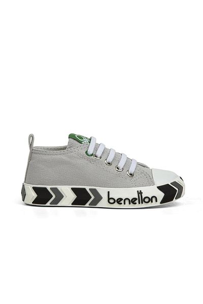 Benetton Bn-30643 Kids Sneaker Sports Shoes-grey