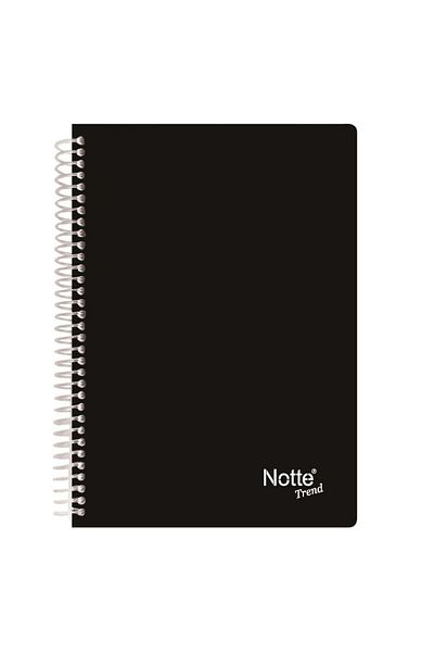 Notte Spiral Plastic Cover A4 Trend 80 Sheets Flat Notebook 60-359