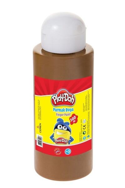 Play Doh Play-doh Parmak Boyası Kahverengi 500 ml Pr033