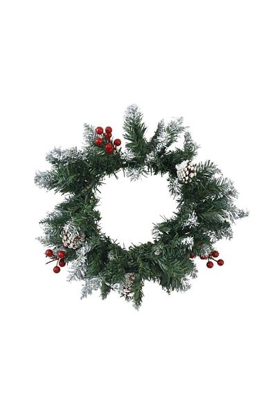 T.Concept Christmas Front Door Ornament New Year Christmas Decoration Pine Tree Wreath