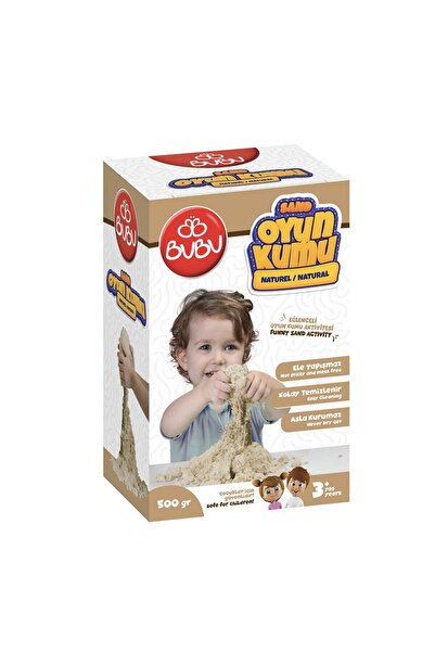 Bubu BU-BU OYUN KUMU 500 GR. NATURAL
