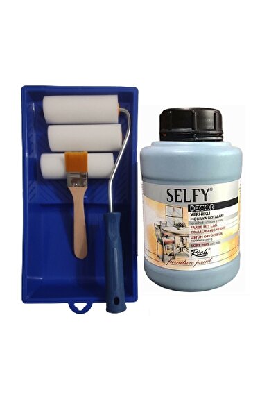 Rich Selfy Decor Profesyonel Boyama Seti (10 CM RULO)- 1250 Cc Lotus