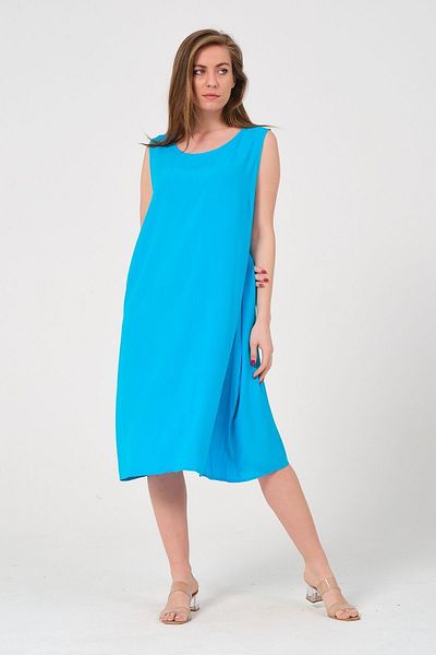 Eceyaman moda WOMEN'S PURPLE BLUE LARGE SIZE DRESS
