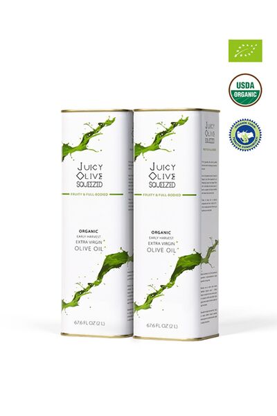 JUICY OLIVE SQUEEZED Fruity & Full-Bodied Organik Erken Hasat Natürel Sızma Z...