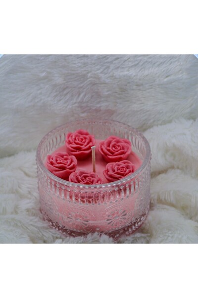 Rast Po'Di Luce Doğal Gül Esanslı Soya Mumu - Vegan