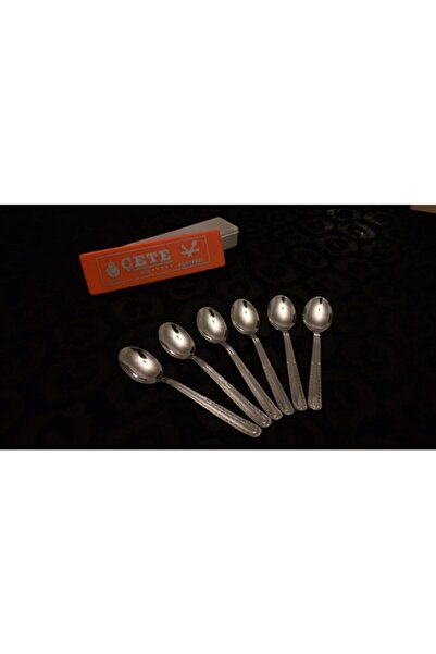 Çete Tatlı Kaşığı 12 Adet Inci Modeli (Paslanmaz Çelik)