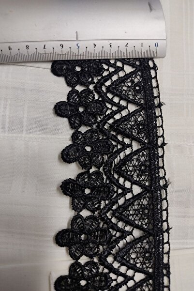 DUAYEN Güpür Dantel Klasik Kenar Desen 2 Metre