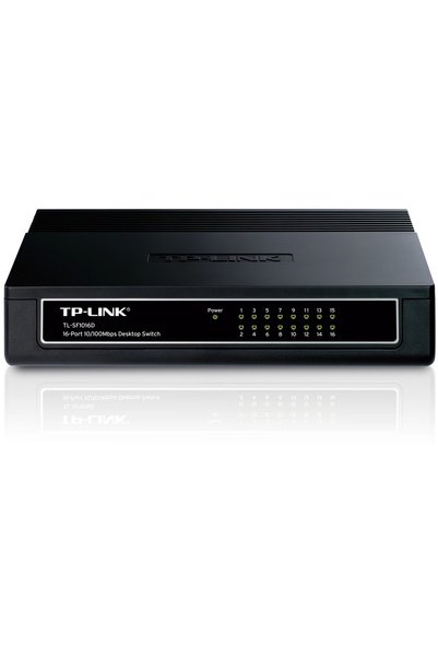 HP Tp-link Tl-sf1016d 16 Port 10-100 Mbps Switch Plastik Kasa