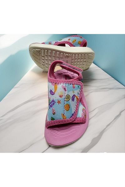 GEZER Children's Daily Summer Adjustable Velcro Sandals