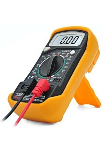 Tenon Ölçü Aleti Avometre Multimetre Buzzerlı Dijital Avometre Mas-830l