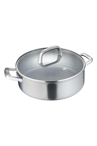 Berndes 99212 وعاء أرز ستانلس ستيل تريسيون برو 28 سم