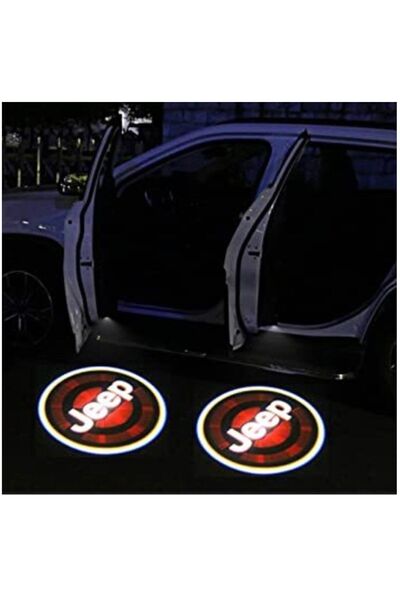 Quality Hlf Tech & Lighter Jeep Kapı Altı Logo Pilli Uyumlu Mesafe Ve Işık Se...