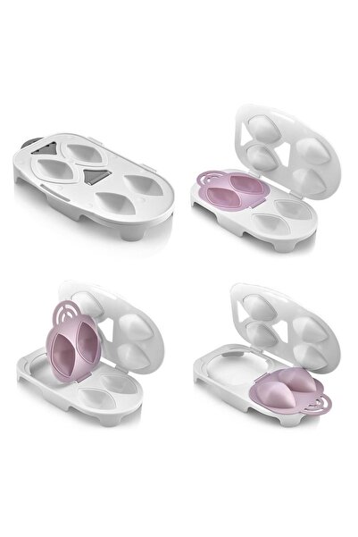 DEMPA Pratik Içli Köfte Kalıbı Içli Köfte Aparatı Köfte Kalıbı 4 Bölmeli Içli Köfte Kalıbı