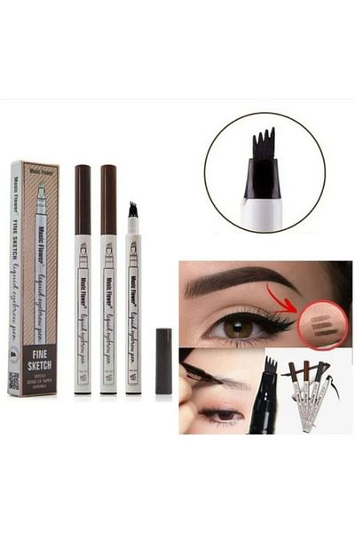 Makeuptime Mt Waterproof Eyebrow Pencil - Eyebrow Tattoo Black