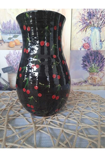 RGS ÇİNİ Πλακάκι Rgs 20 εκ. Βάζο με ανάγλυφο σχέδιο