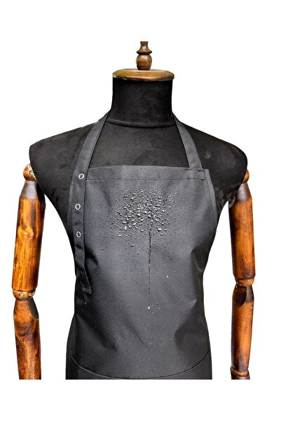 TePe Üniforma Su geçirmez Siyah Leke Tutmaz Oxford kumaş Aşçı Şef Mutfak Önlü...