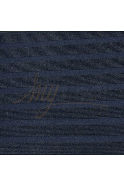 Myfloor Lacivert Halıdan Çamur ve Toz Sıyırıcı Çerçeveli Kapı Önü Paspası