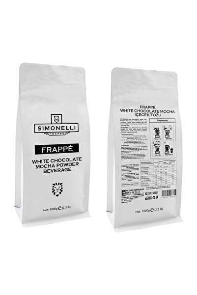 Simonelli Frappe Ice Coffee White Mocha 1000 gr Paket