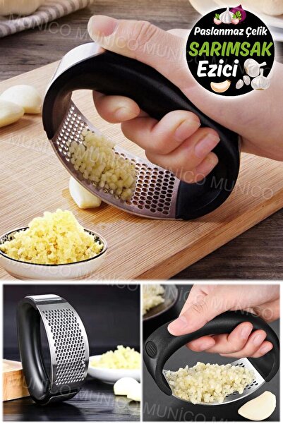 Munico Çok fonksiyonlu Manuel Paslanmaz Çelik Sarımsak Presler Öğütücü Soyucu...