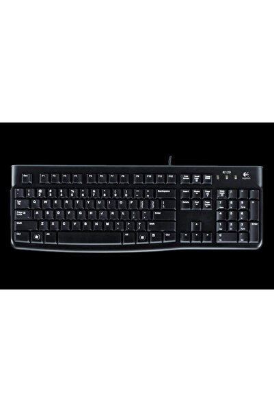 logitech K120 USB Kablolu Türkçe Q Klavye, Siyah 920-002505