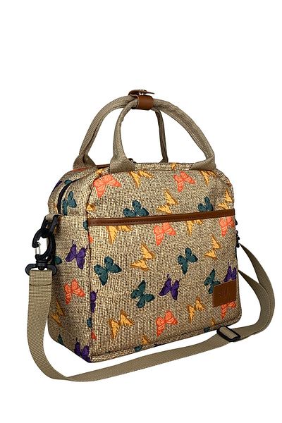 Stylo Food Bag Insulated Thermal Bag Food and Food Carrying Lunch Box-butterfly