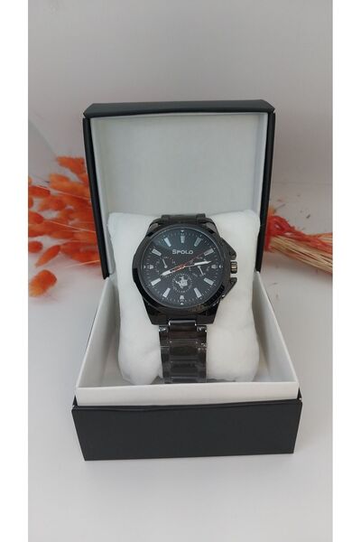 AURATAKIAKSESUAR ساعة يد رجالية لعيد الحب