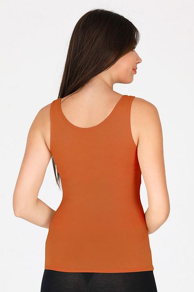 Sensu Thick Strap Cotton Lycra Women's Tank Top