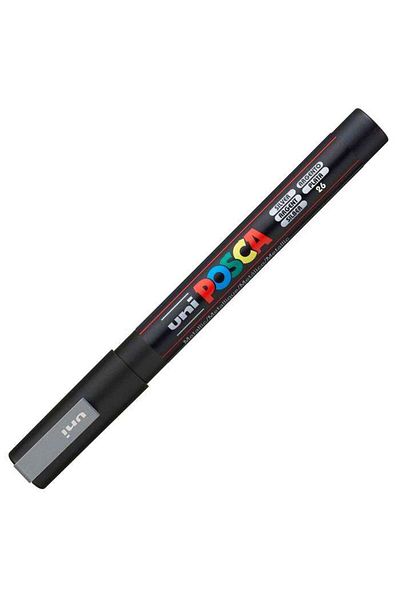 Uni Posca Silver Marker PC-3M - 0.9-1.3mm